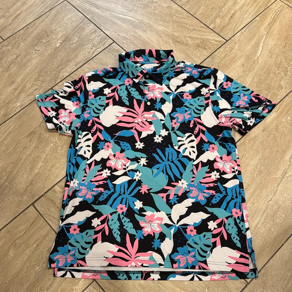 Men’s Large Chubbies polo shirt